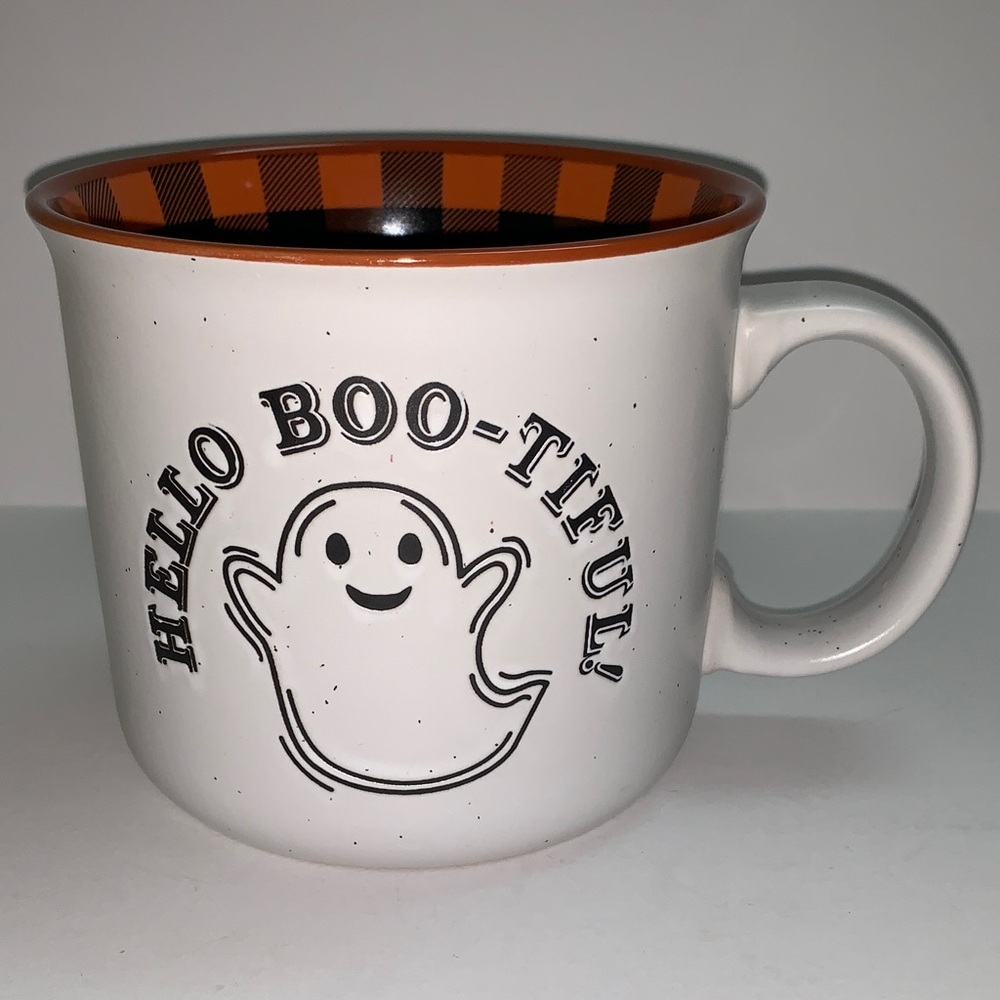 Cobwebs and Cauldrons Hello Boo-tiful Ghost Mug